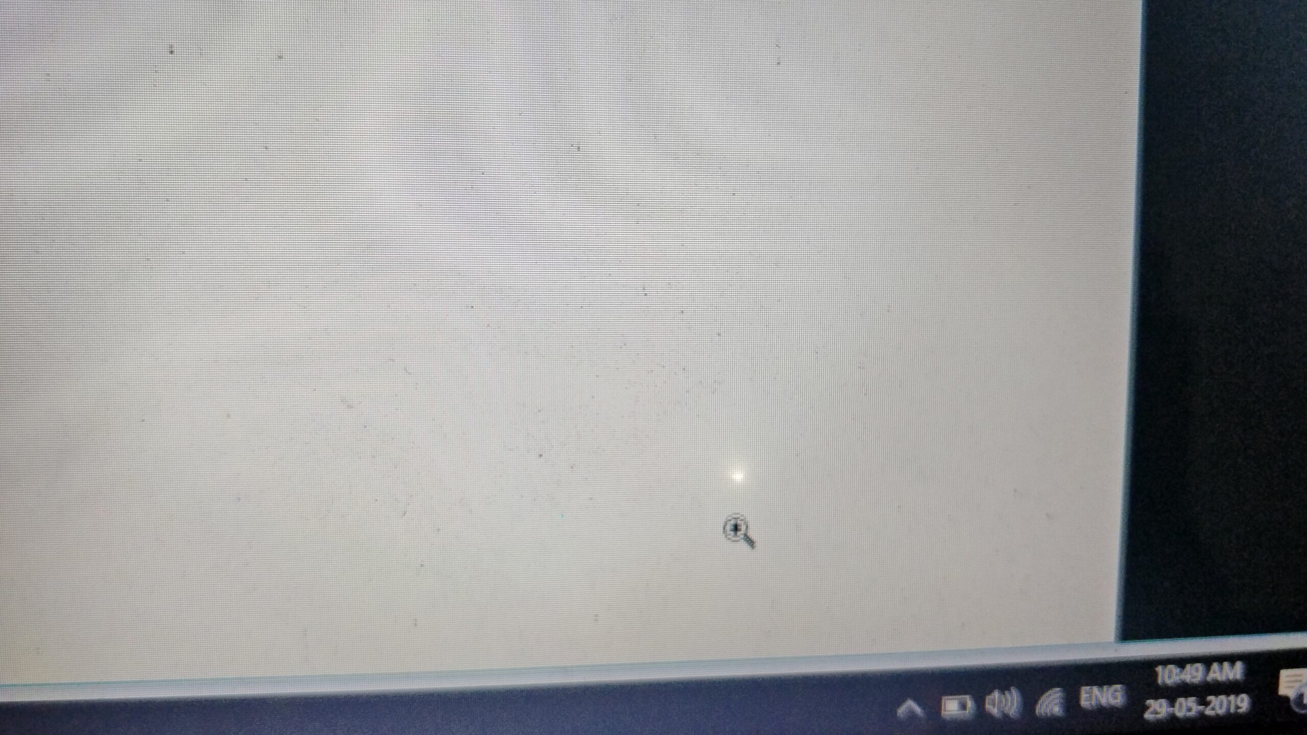 White Dot In Laptop Screen