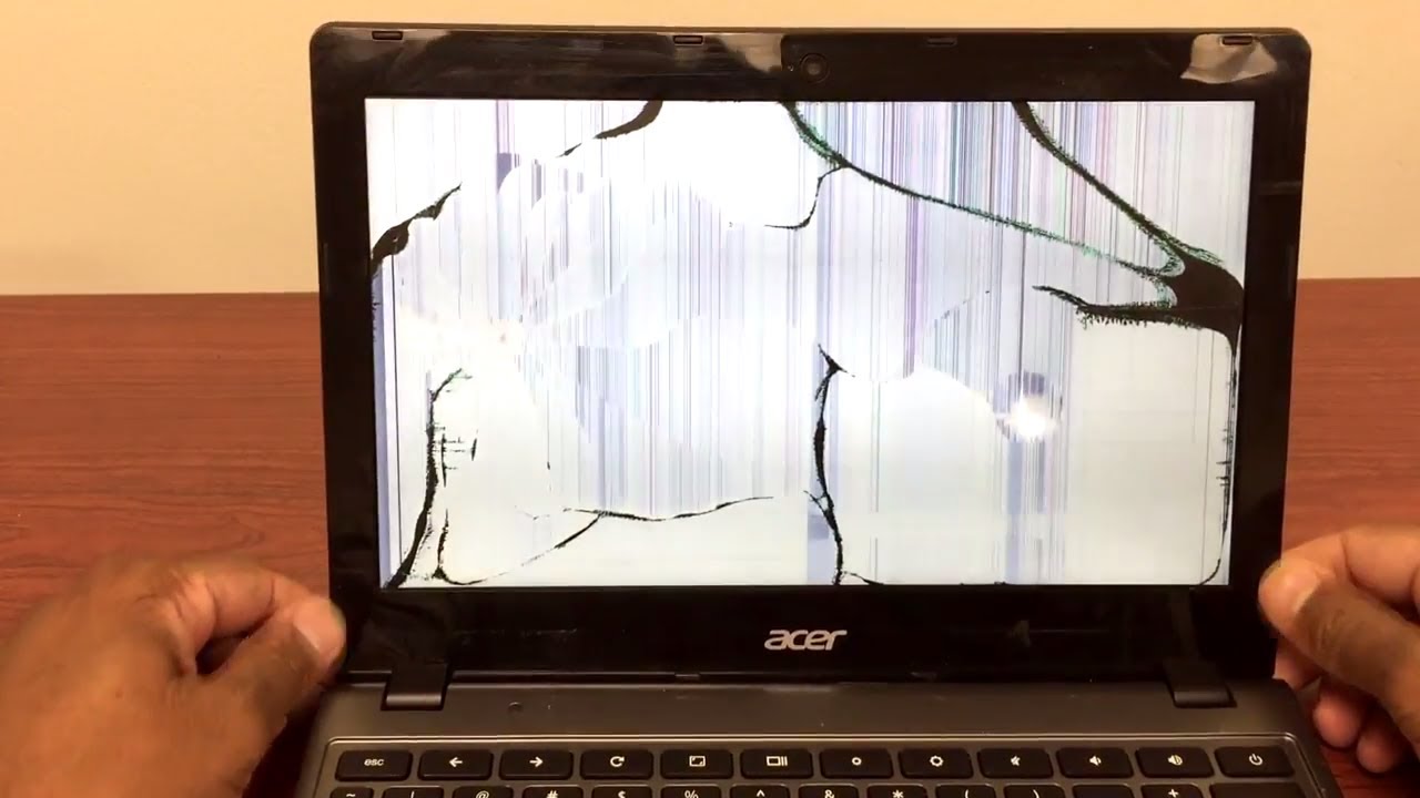 Acer Laptop Cracked Screen