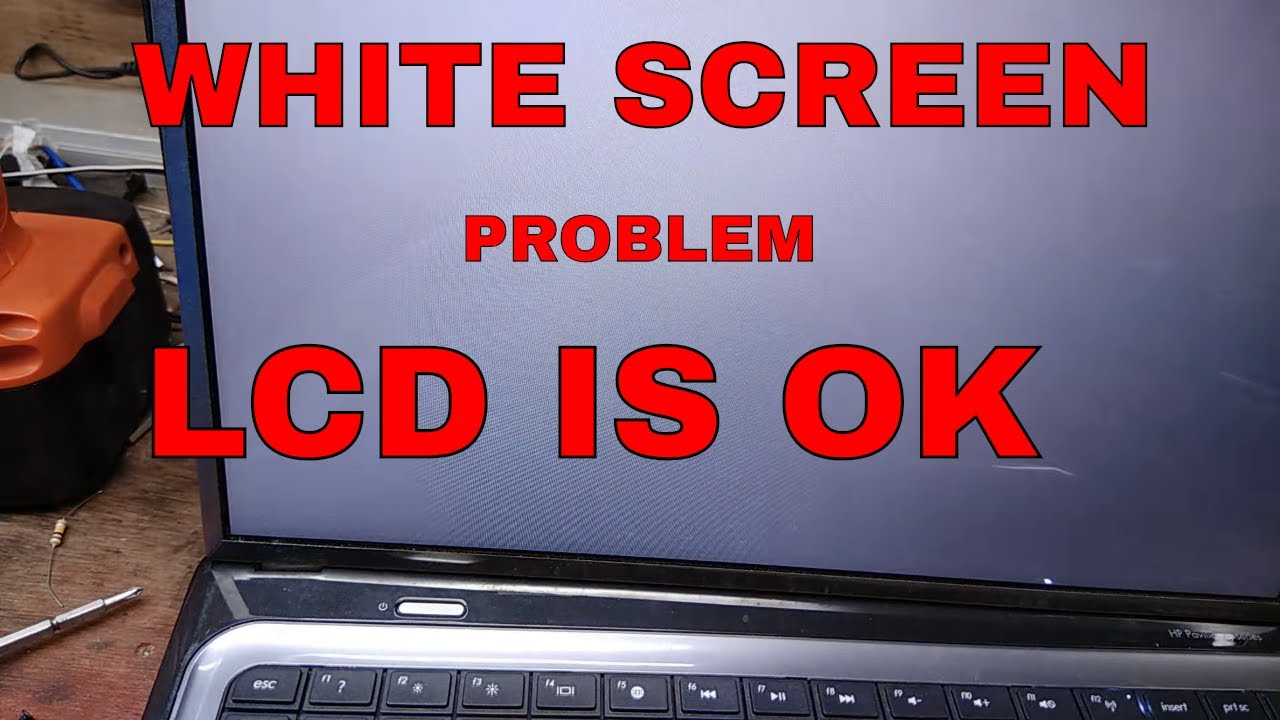 White Hp Laptop Touchscreen